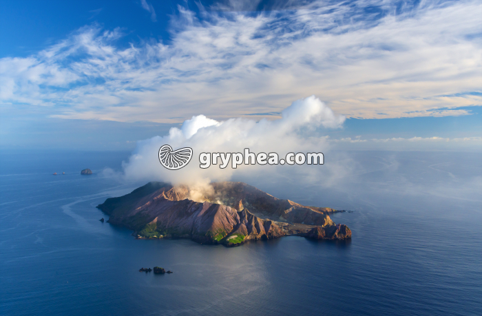 Volcan actif de White Island (New Zealand) - gryphea.com